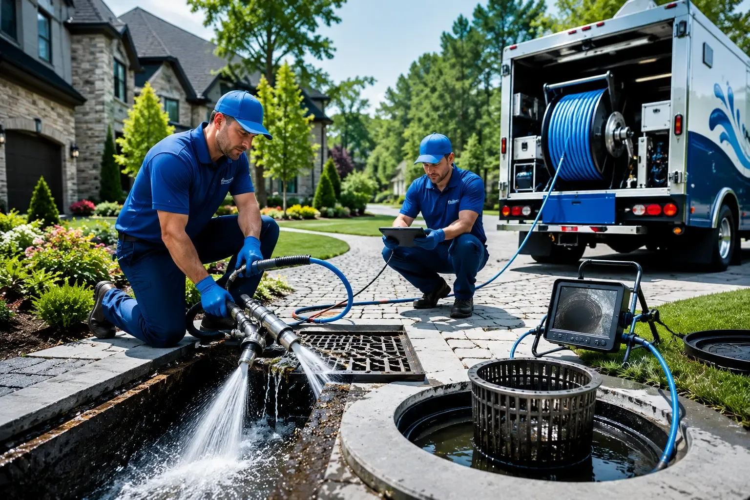 Local outdoor drain cleaning professionals in Plymouth, NE
