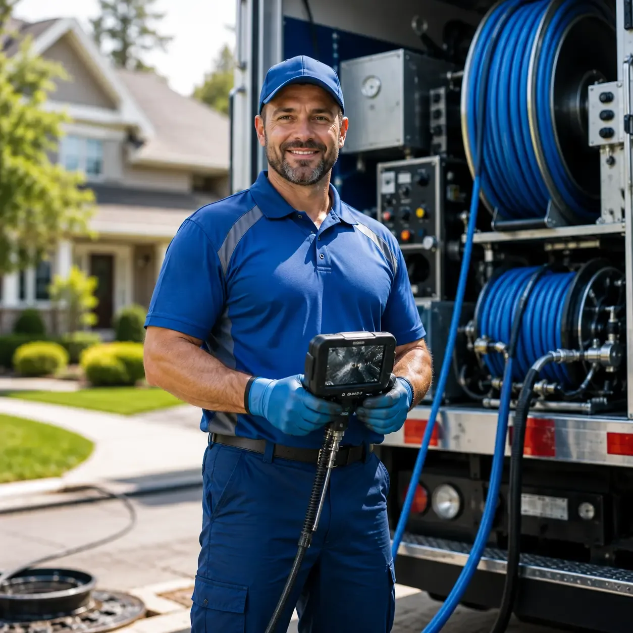Local outdoor drain cleaning specialists in Plymouth, NE
